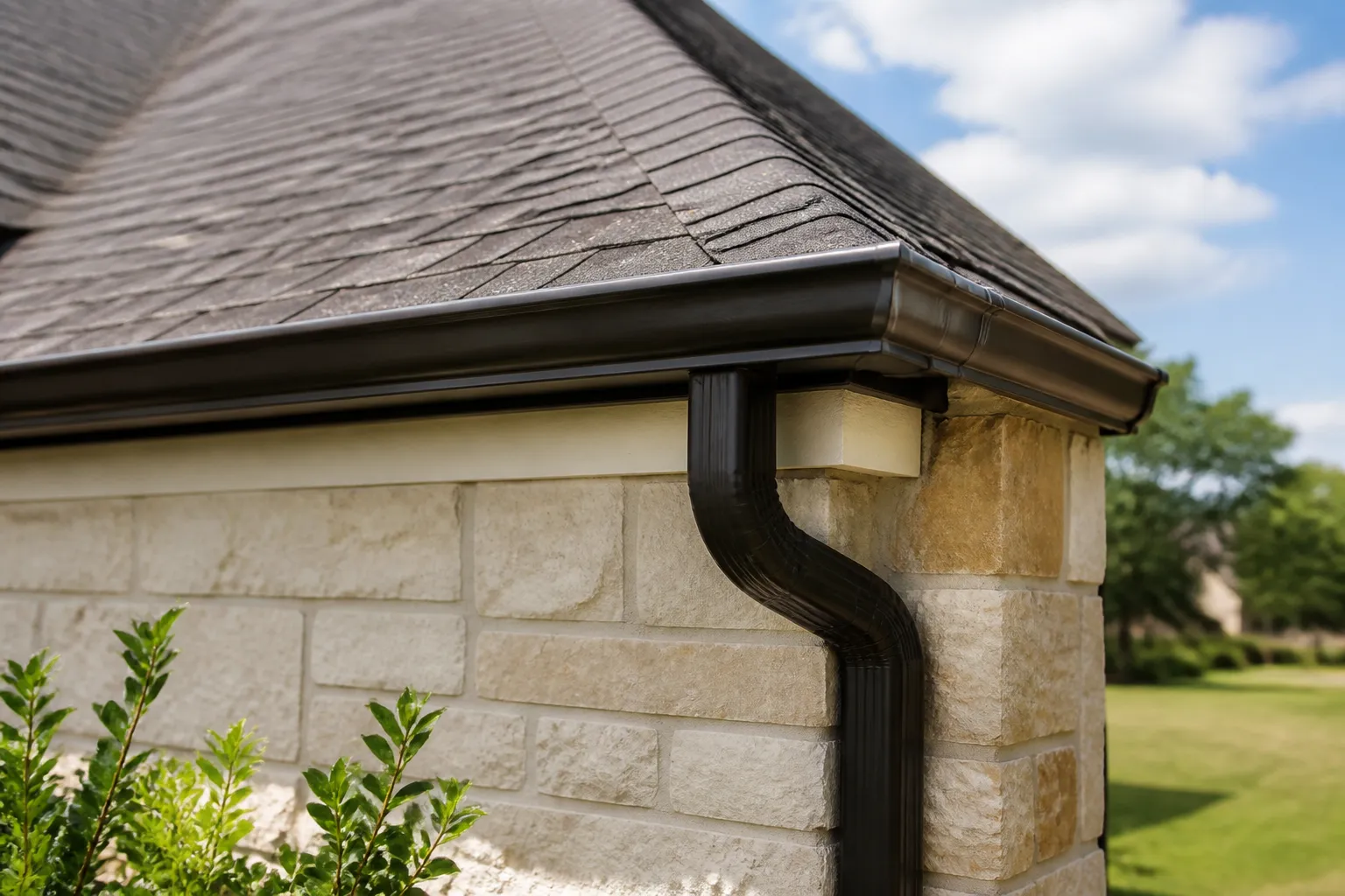 NB Roofing Gutter Installation