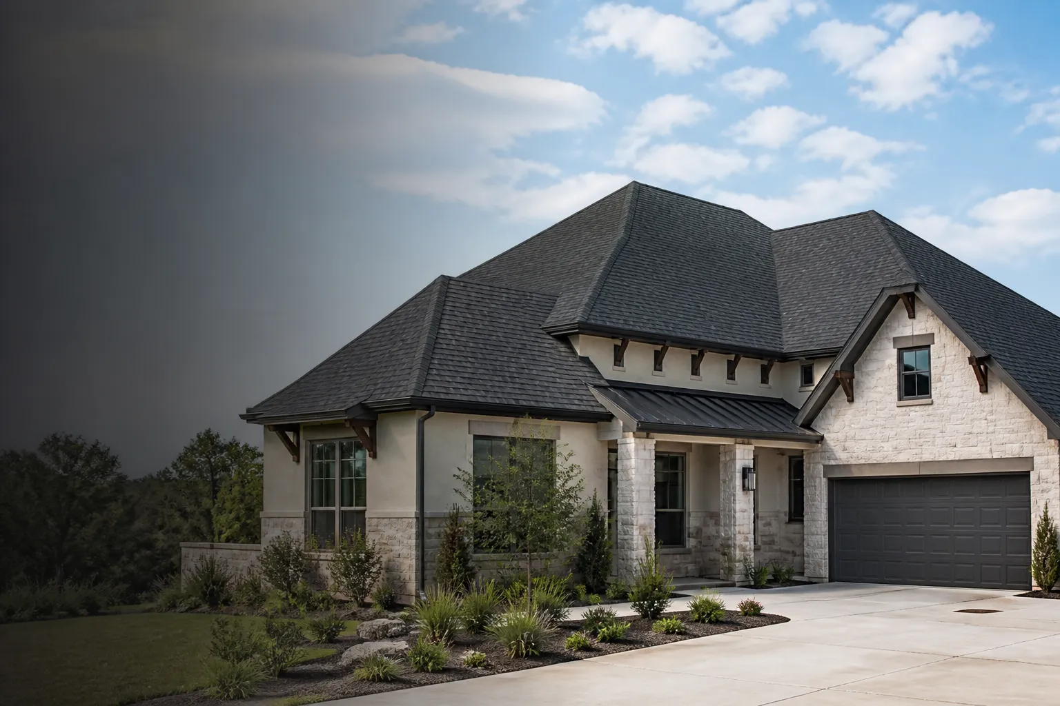 NB Roofing Homepage Hero Finished Shingle Roof